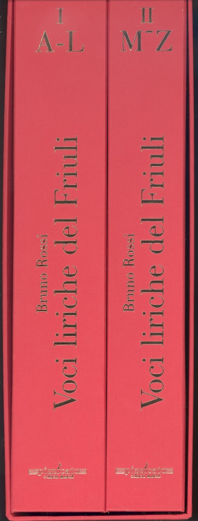 Copertina  Voci liriche del Friuli