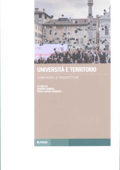 Copertina  Università e territorio : confronti e prospettive